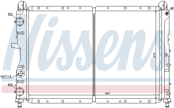 Nissens Radiateur 61873