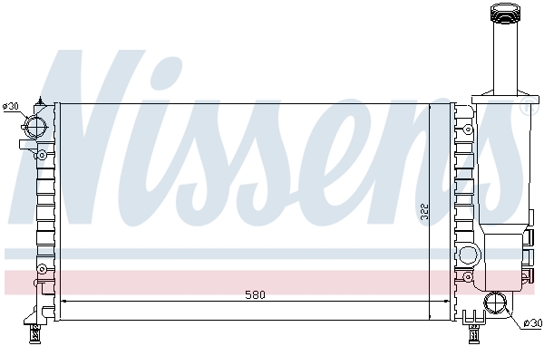 Nissens Radiateur 61881