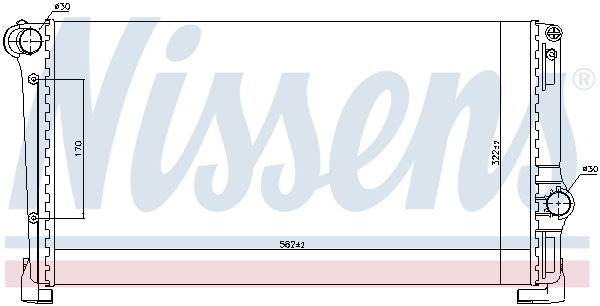 Nissens Radiateur 61896