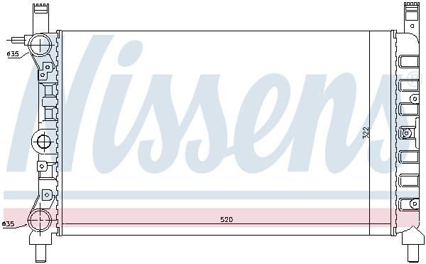 Nissens Radiateur 61931