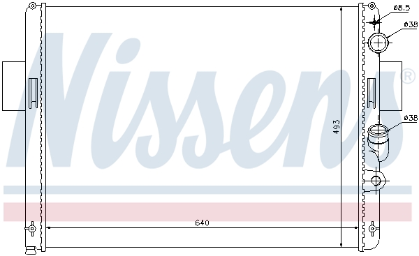 Nissens Radiateur 61972