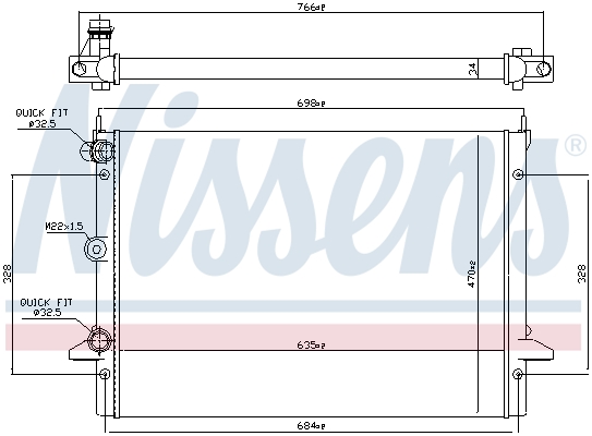 Nissens Radiateur 62013