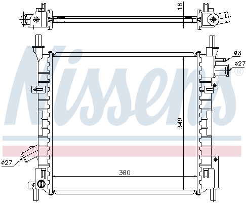 Nissens Radiateur 62022A