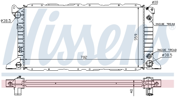 Nissens Radiateur 62058A