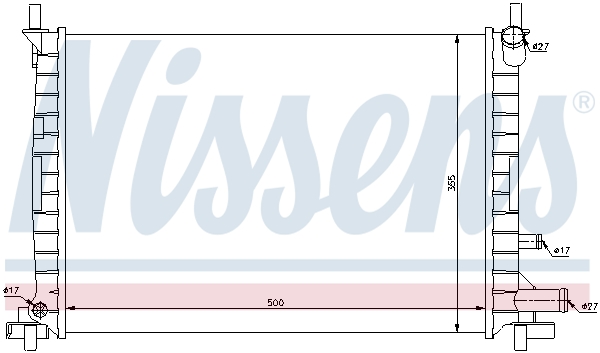 Nissens Radiateur 62086