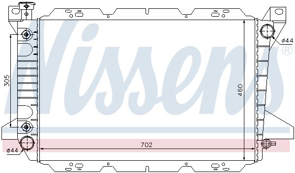 Nissens Radiateur 620981