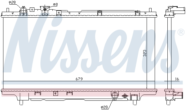 Nissens Radiateur 62383A