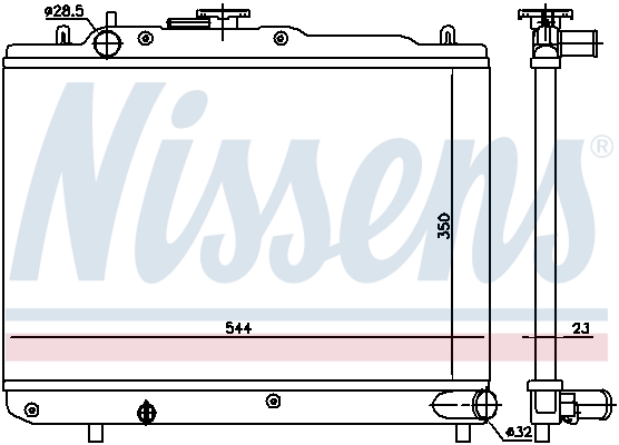 Nissens Radiateur 62412