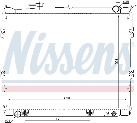 Nissens Radiateur 62435
