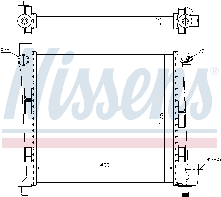 Nissens Radiateur 62546