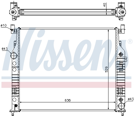 Nissens Radiateur 62577A