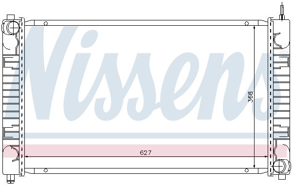 Radiateur Nissens 62634