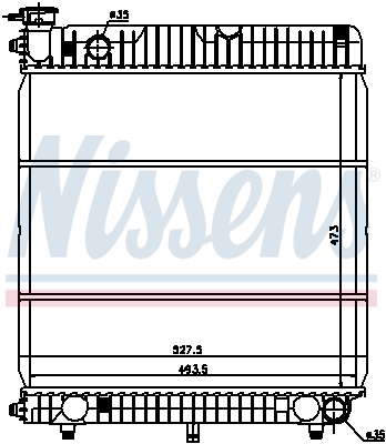 Nissens Radiateur 62635
