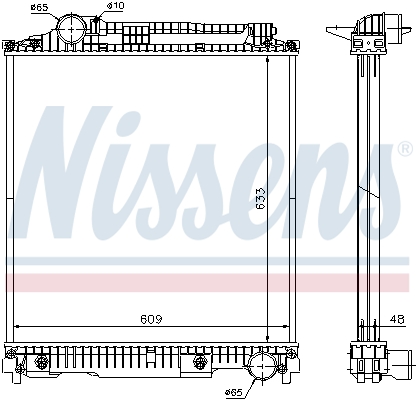 Radiateur Nissens 626470