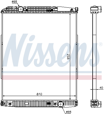 Radiateur Nissens 626490