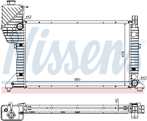Nissens Radiateur 62685A