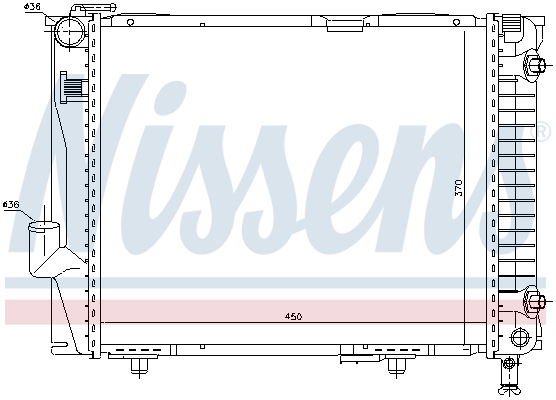 Nissens Radiateur 62711