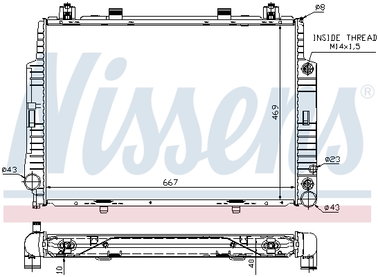 Nissens Radiateur 62716A