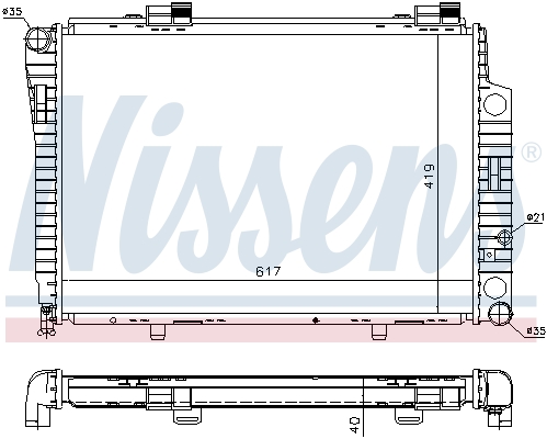 Nissens Radiateur 62752A