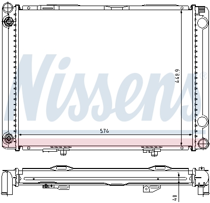 Nissens Radiateur 62766A