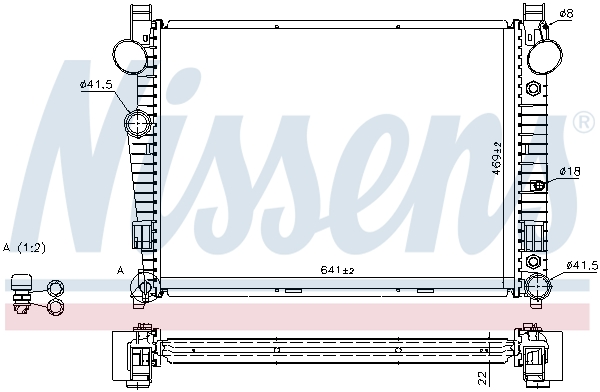 Nissens Radiateur 62771A