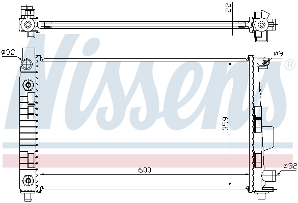 Nissens Radiateur 62781A