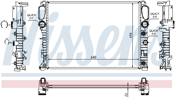 Nissens Radiateur 62792A