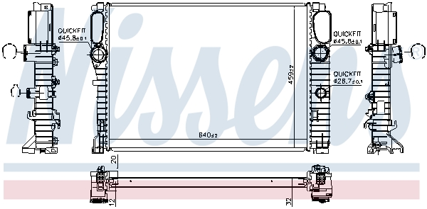 Nissens Radiateur 62797A