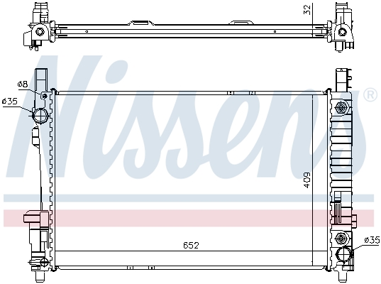 Nissens Radiateur 62799A