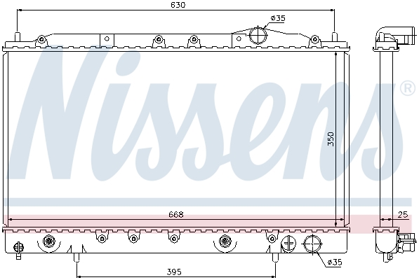 Nissens Radiateur 62865