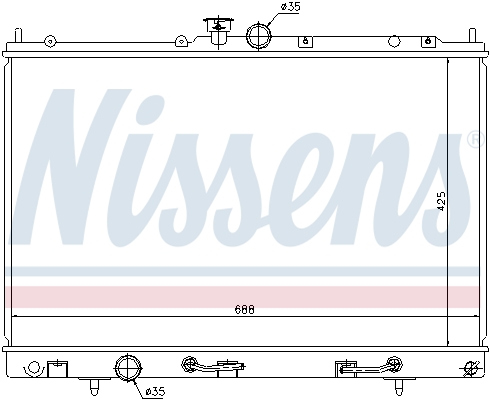 Nissens Radiateur 62893