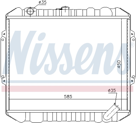 Nissens Radiateur 628953