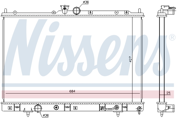 Nissens Radiateur 628973