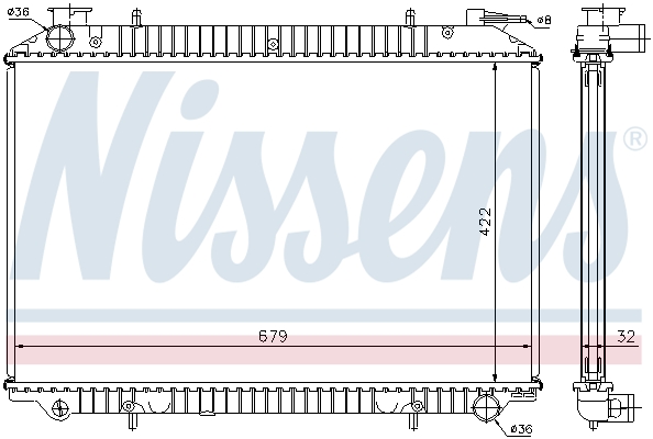 Nissens Radiateur 62908A
