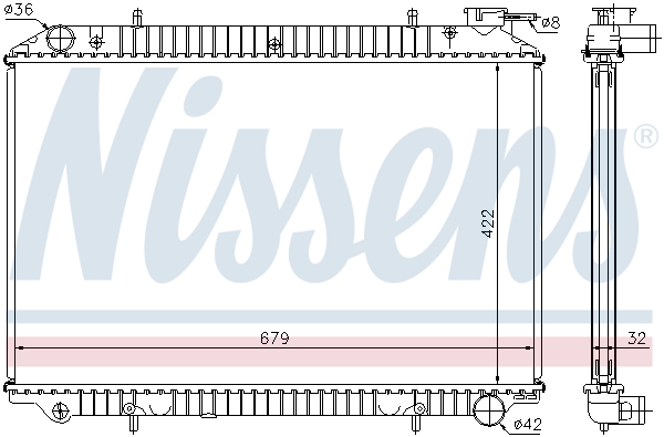 Nissens Radiateur 62921A