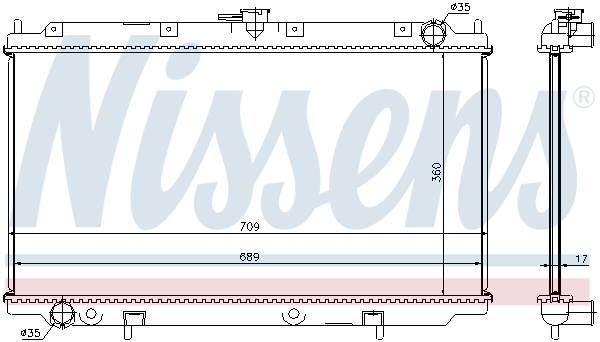 Nissens Radiateur 62927A