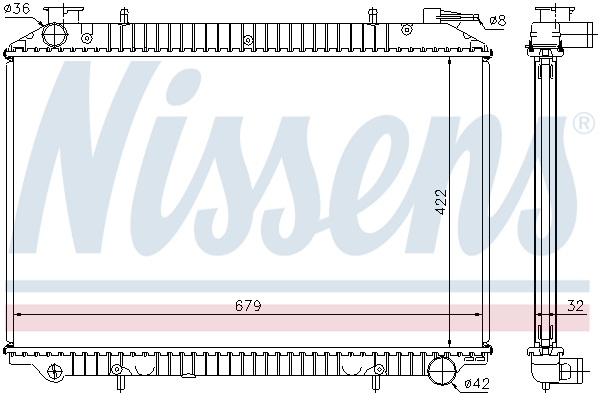 Nissens Radiateur 62976A