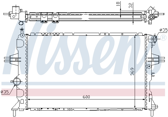 Nissens Radiateur 63006A