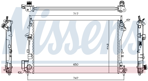 Nissens Radiateur 63024A
