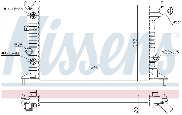 Nissens Radiateur 630691