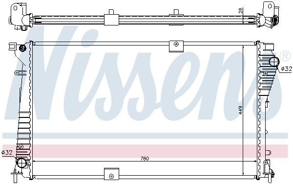 Nissens Radiateur 630709
