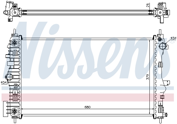 Nissens Radiateur 630715