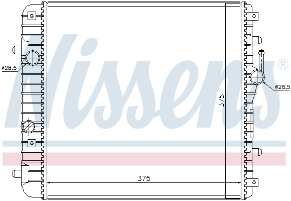 Nissens Radiateur 630738