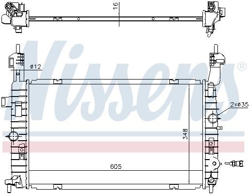 Nissens Radiateur 630747