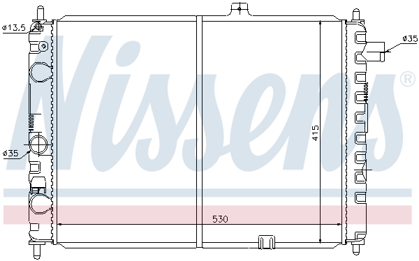 Nissens Radiateur 63170