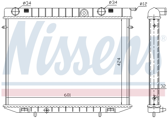Nissens Radiateur 63244
