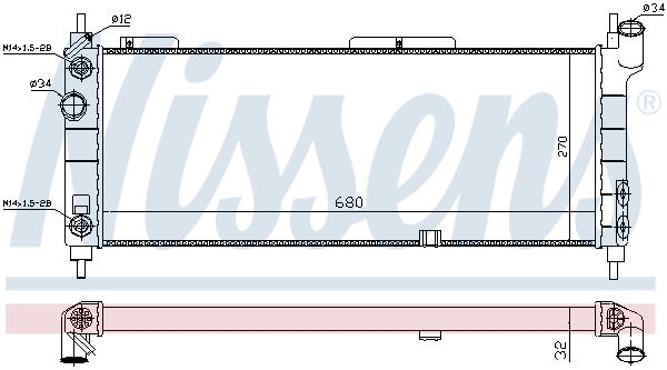 Nissens Radiateur 632921
