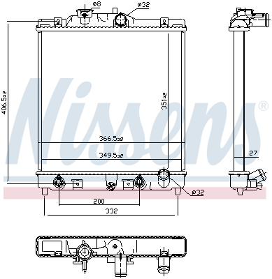 Nissens Radiateur 63340