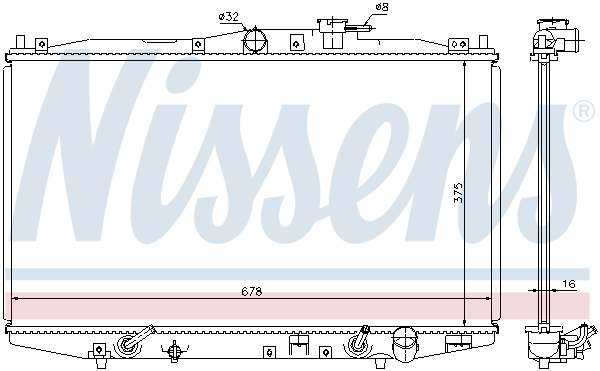 Nissens Radiateur 63345