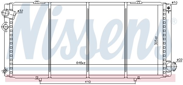 Nissens Radiateur 63728